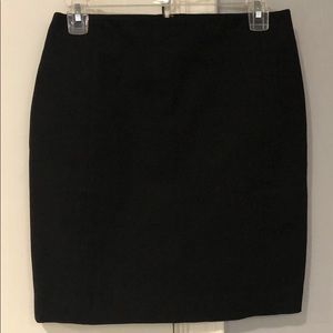 BANANA REPUBLIC Black Petite short Pencil Skirt